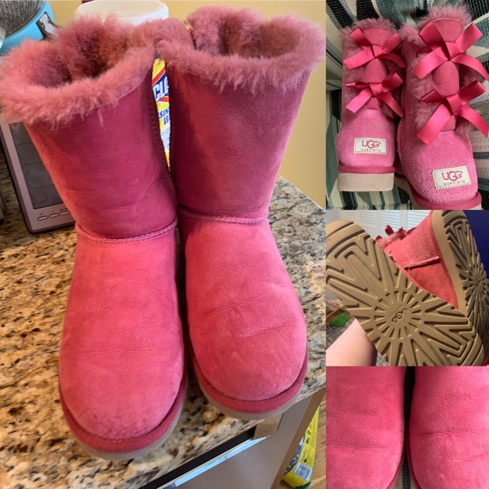 UGG Bailey Bow II Magenta